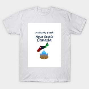 MELMERBY Beach Nova Scotia T-Shirt